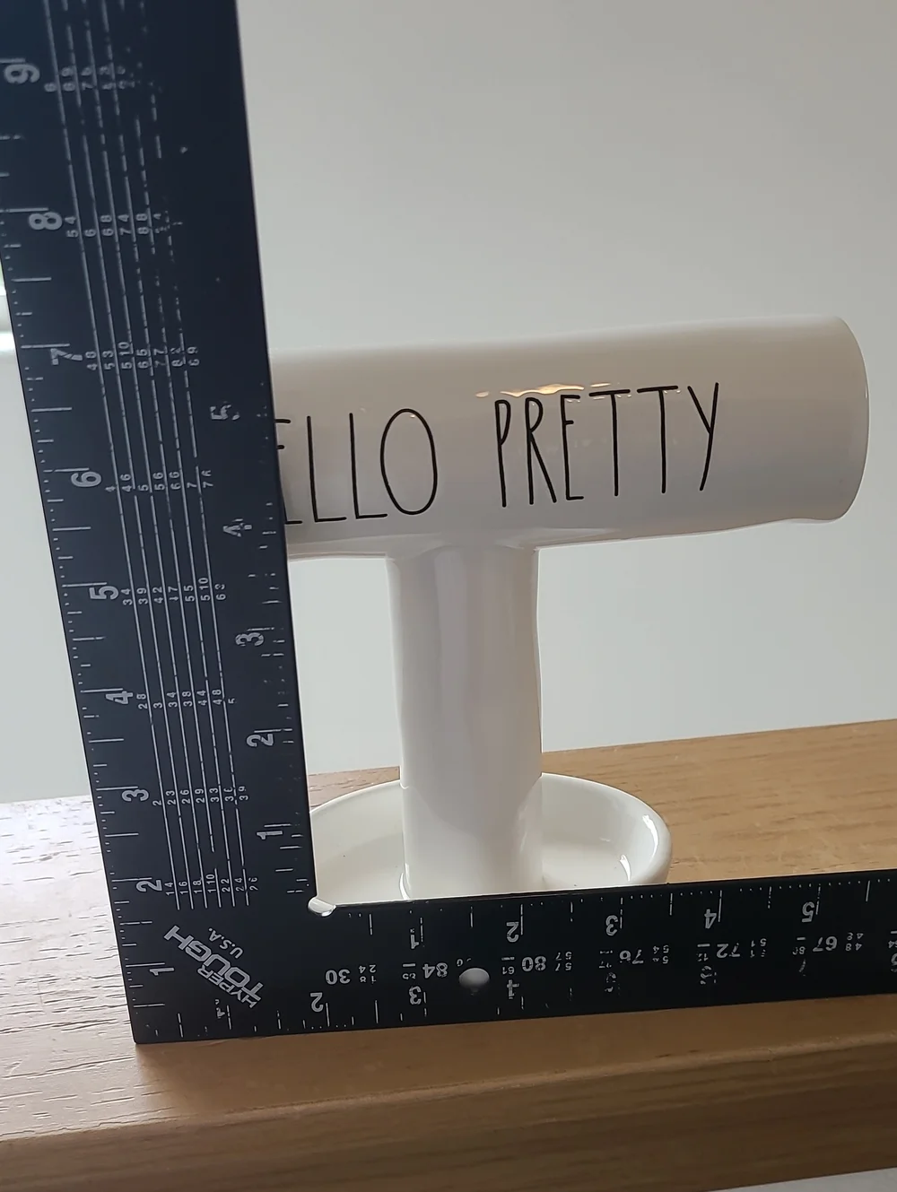 Rae Dunn Cream Ceramic Jewelry Stand